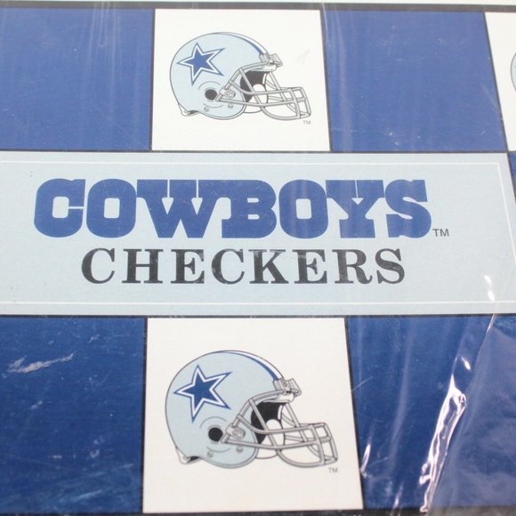 VTG Dallas Cowboys CHECKERS Board Game NFL Football Team VS San Francisco 1993 - Picture 5 of 7